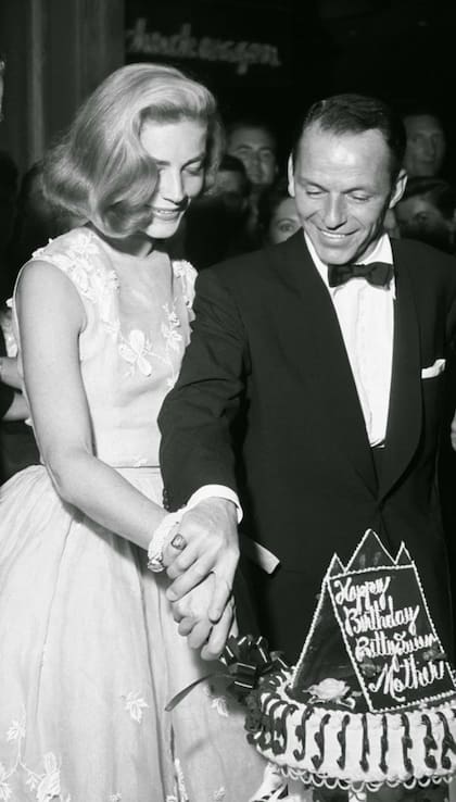 Frank Sinatra con Lauren Bacall