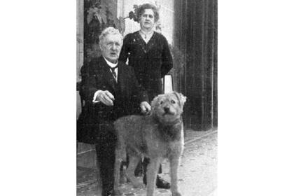 Frank y Rosita en su casa de Colegiales
