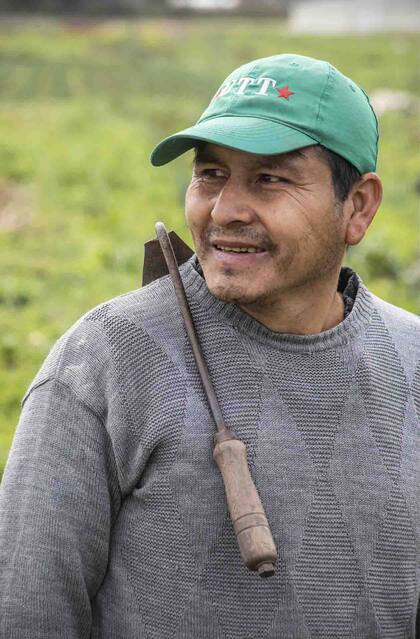 Franz es, como la mayoría de los miembros de la colonia, oriundo de Tarija, Bolivia.