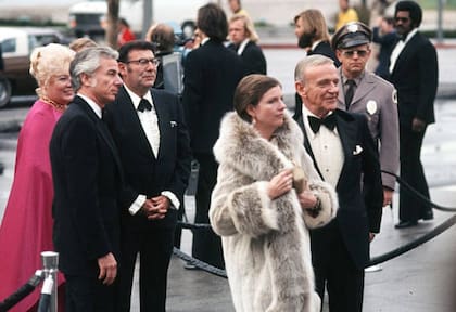 Fred y Robyn llegando a los Oscar (Getty Images)