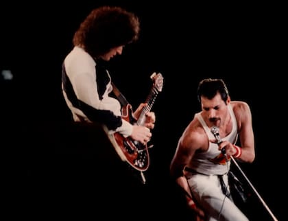 Freddie Mercury y Brian May integraron Queen