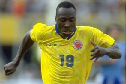 Freddy Rincón, leyenda del fútbol colombiano, falleció este miércoles
Foto: AFP