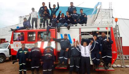 Fredi Ángel Galarza, jefe de Bomberos de Aguas Blancas, fue absuelto