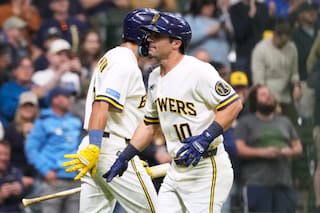 Frelick acaba con la sequía de jonrones de los Cerveceros en la paliza 13-2 a los Diamondbacks