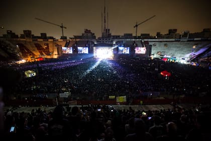Frente a casi 40 mil personas, La Renga dio el primer recital de cuatro anunciados el sábado 29 de julio