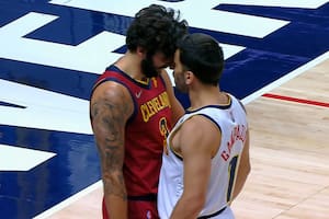 Campazzo y Ricky Rubio tuvieron un duro cruce en Nuggets-Cavaliers: el motivo y los antecedentes