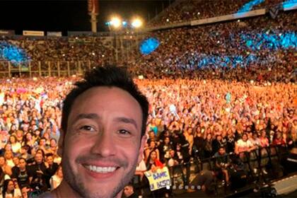 Frente a un estadio colmado, Luciano Pereyra celebró sus 20 años con la música