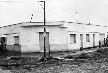 Frente de la vivienda ubicada en Garay 3254, de Rosario, donde el coronel Larrabure permaneció secuestrado