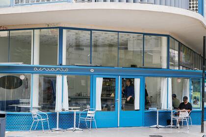 Frente del actual bar en planta baja