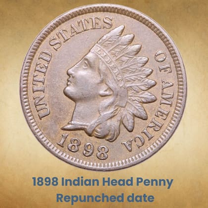 Frente del centavo "Indian Head" de 1989 (coinvaluelookup)