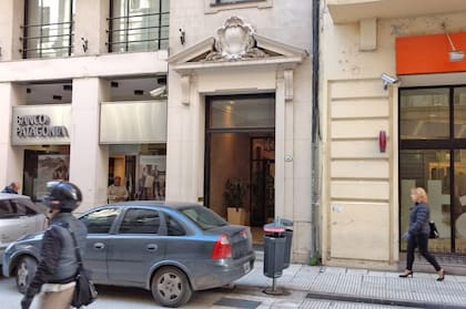 Frente del edificio donde funcionó Electroingeniería, Lavalle 462 CABA