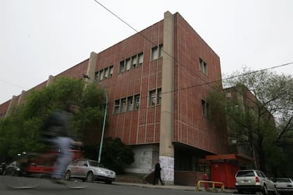 Frente del Hospital Materno Infantil de Mar del Plata.