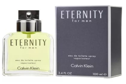 Frescura y elegancia: Eternity for Men combina notas de lavanda, mandarina y sándalo, ideal para cualquier momento del día