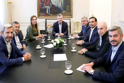 La cúpula de Juntos por el Cambio, en otros tiempos