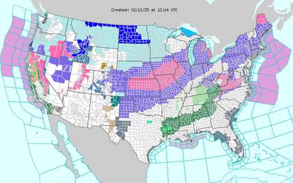 Frío extremo en Dakota del Norte: sensación térmica de -50 °C pone en riesgo de congelamiento en solo 10 minutos de exposición