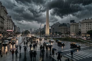 Frío polar y lluvia en Buenos Aires: hasta cuándo dura la ciclogénesis