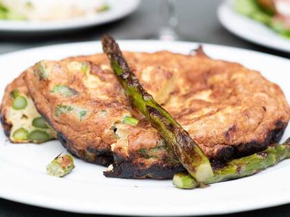 Frittata de espárragos
