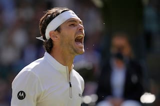 Fritz agradece a su novia tras victoria en Wimbledon y avanza a semifinal contra Alcaraz