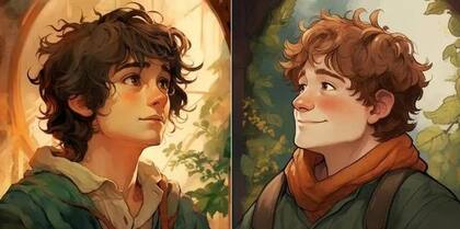 Frodo y Sam (El Comercio)