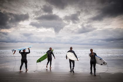 La bandera verde habilita hacer deportes náuticos