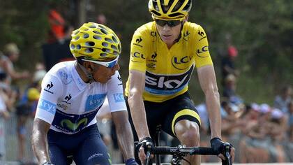 Froome le lleva más de tres minutos de ventaja al segundo del Tour de Francia, Nairo Quitana