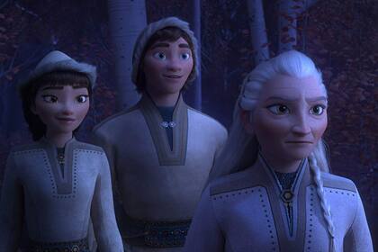 Honeymaren, Ryder y Yelana, tres integrantes del pueblo Northuldra 