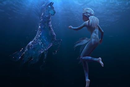 El encuentro cara a cara de Elsa con Nokk