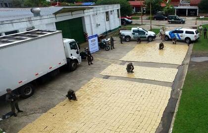 Fue decomisado el mayor embarque del año