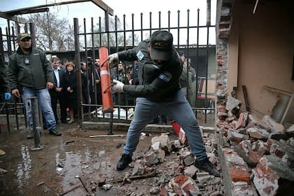 Fue destruido uno de los búnkeres instalados en un peligroso asentamiento de La Matanza