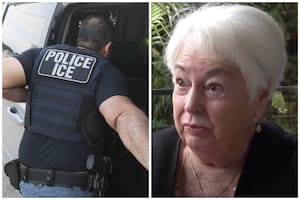 Tiene 85 años, es viuda de un veterano de EE.UU. y terminó detenida por ICE