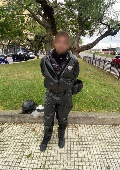Fue detenido un motochorro australiano, de 49 años