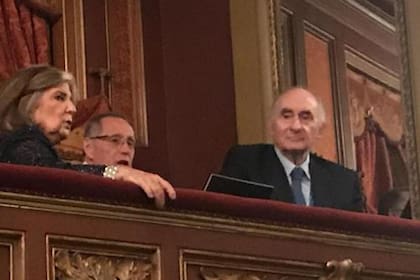 Durante la gala de la cumbre de los líderes del mundo en el Teatro Colón