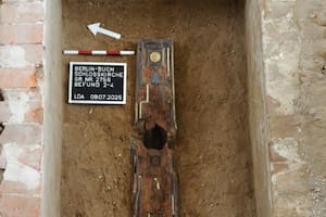 Fue enterrada con adornos y joyas, a pesar de no haber sido reina (Foto: Gentileza Oficina Estatal de Monumentos de Berlín, Gunnar Nath)