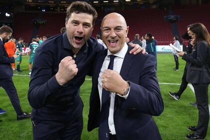 "Fue increíblemente difícil", contó Levy sobre la decisión de desvincular a Pochettino, subcampeón de la Champions League este año como director técnico de Tottenham.