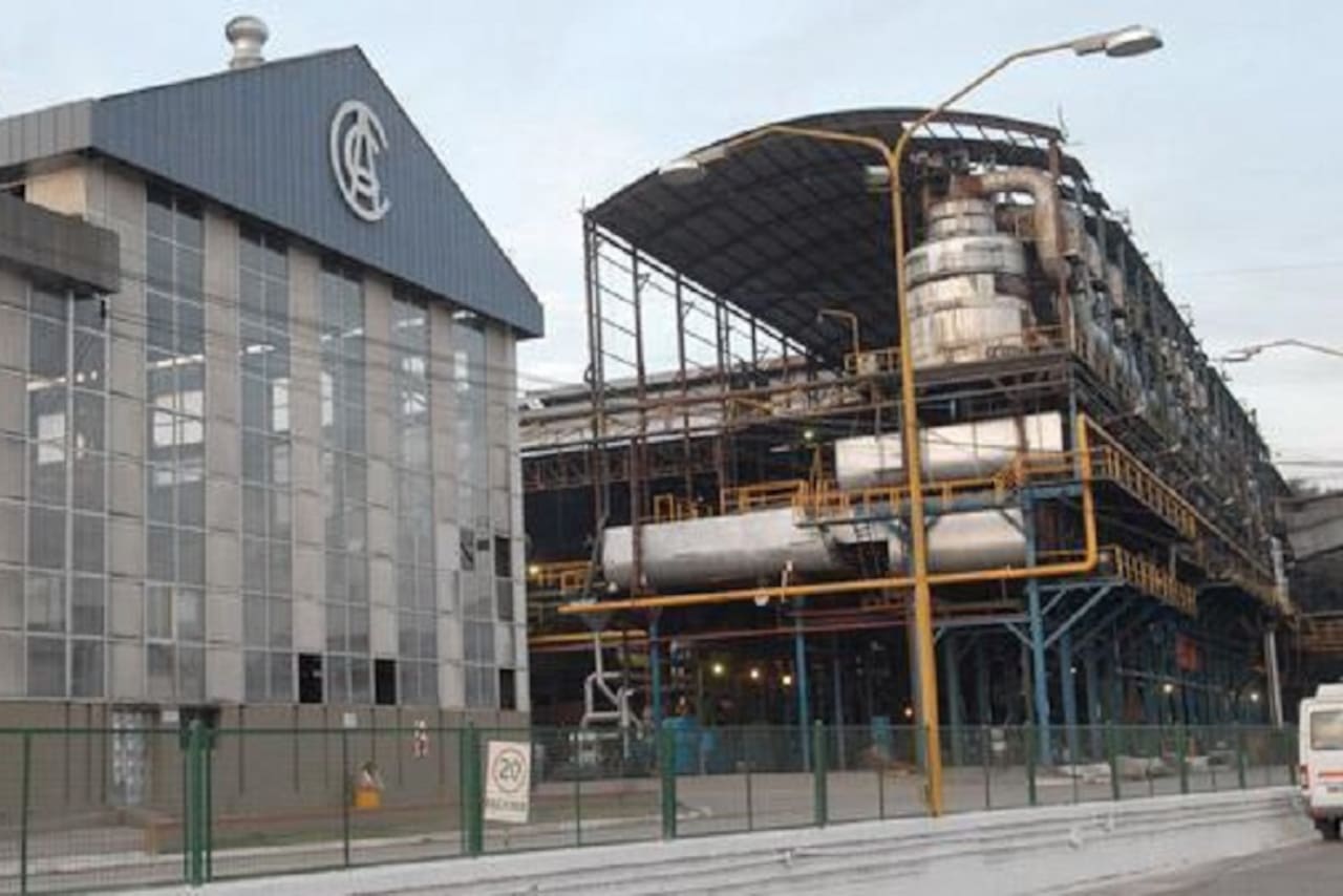 Vista aérea del Ingenio Concepción en Tucumán