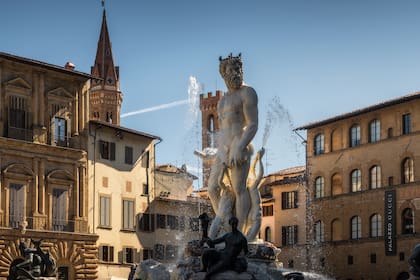 Fuente de Neptuno. Fuente: X