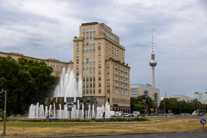 Fuente de Strausberger Platz