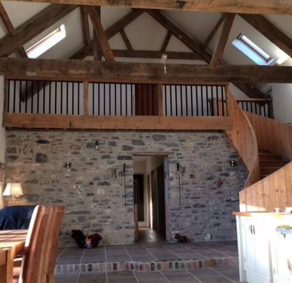 La casa tiene cuatro habitaciones y losa radiante. Fuente: Dream House Ireland/Facebook