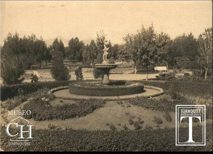 Fuentes traídas de Francia. "Pertenecen a la fundición del Valle de Osne - diseños exclusivos- en Tornquist hay dos y la tercera es la que esta en el Patio de las palmeras de La Casa Rosada (ingresaron al país 1907)", explica Spialtini