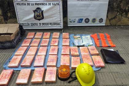 Fueron decomisados 32,5 kilos de cocaína en la ciudad salteña de Orán