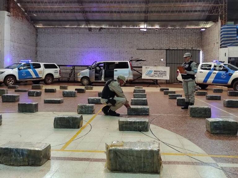 Secuestran casi siete toneladas y media de marihuana en Misiones y detienen a ocho personas