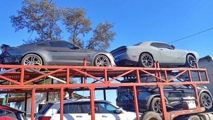 Fueron incautados diez vehículos de alta gama