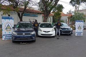 Fueron recuperados automóviles que habían sido robados en las últimas dos semanas