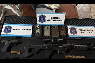 Desde dos cárceles controlaban el alquiler de armas de alto poder de fuego que eran usadas por bandas criminales