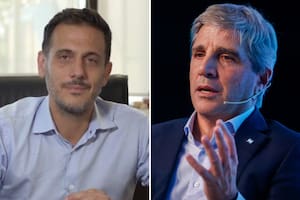 Fuerte cruce entre Caputo y el intendente de Lanús por las tasas municipales a compras en hipermercados