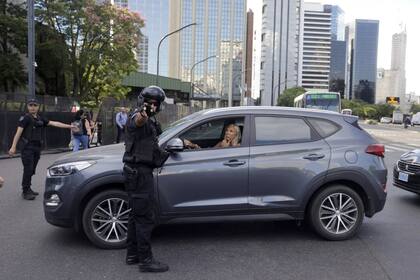 Fuerte operativo de seguridad en las inmediaciones de la Cumbre de la Celac