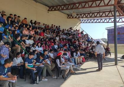 Fuerte participación de los estudiantes