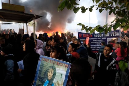 Fuerte reclamo en el barrio Mosconi, donde vivía Agostina