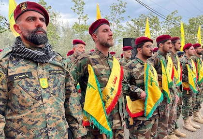 Fuerzas de Hezbollah en el Líbano