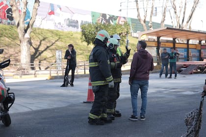 Fuga de gas en Juan B. Justo y Paraguay
